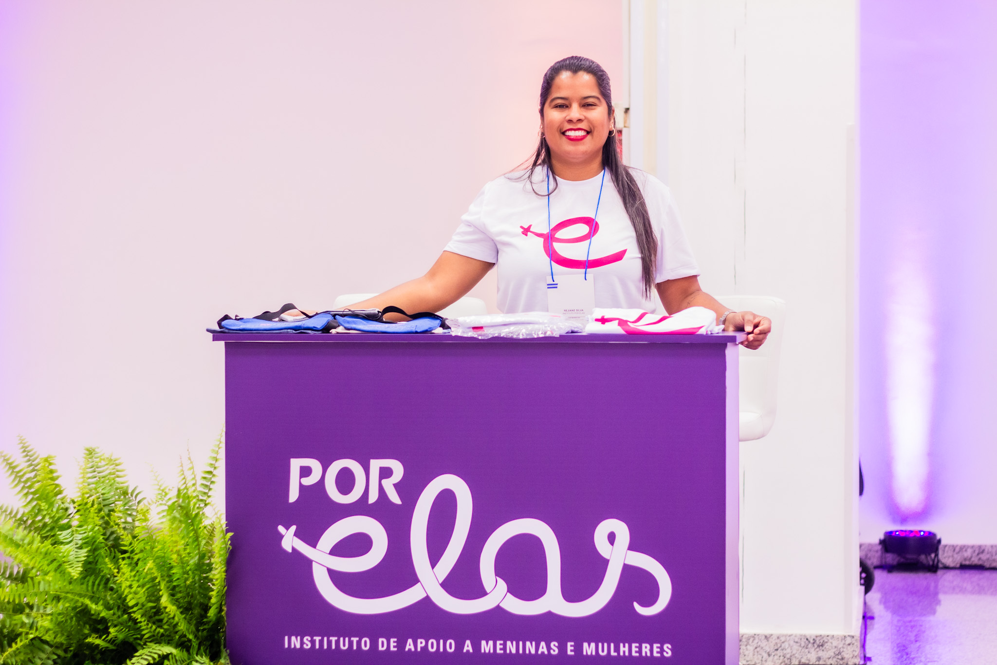 Rejiane Silva, da rede Instituto por Elas. Crédito: Amanda Ketly
