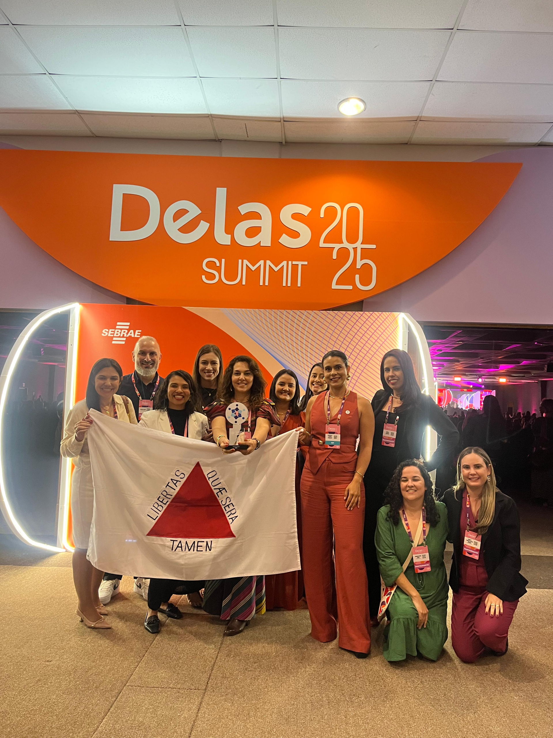 Vencedoras nacionais do PSMN 2025 foram conhecidas no Delas Summit, em Florianópolis/SC. Crédito: Divulgação