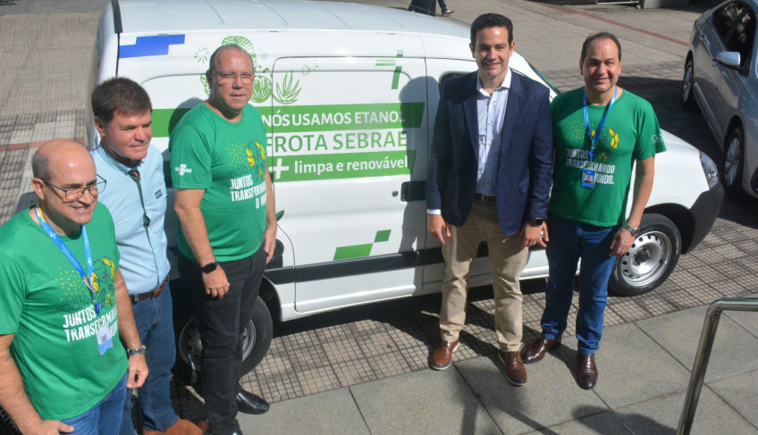 Campanha Nós Usamos Etanol - Frota Sebrae Mais Limpa e Sustentável - Crédito Felipe Repolês