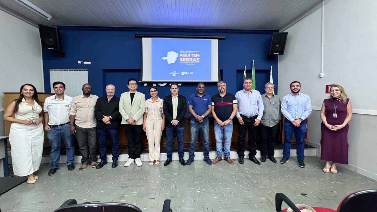 Inauguração ponto da Rede de Atendimento Aqui tem Sebrae em Varginha