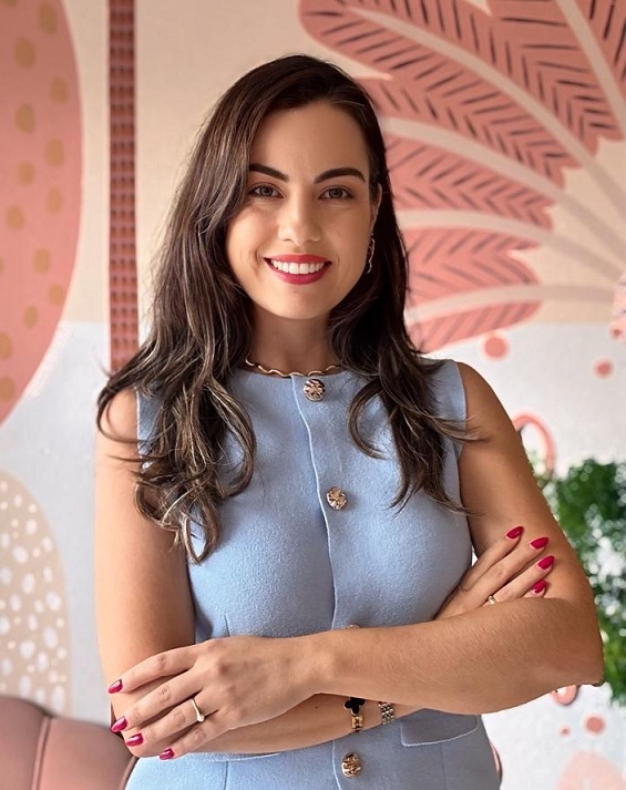 Mirla Gomes, proprietária da Chérie Boutique e Tricot, em Uberlândia. Crédito: Divulgação