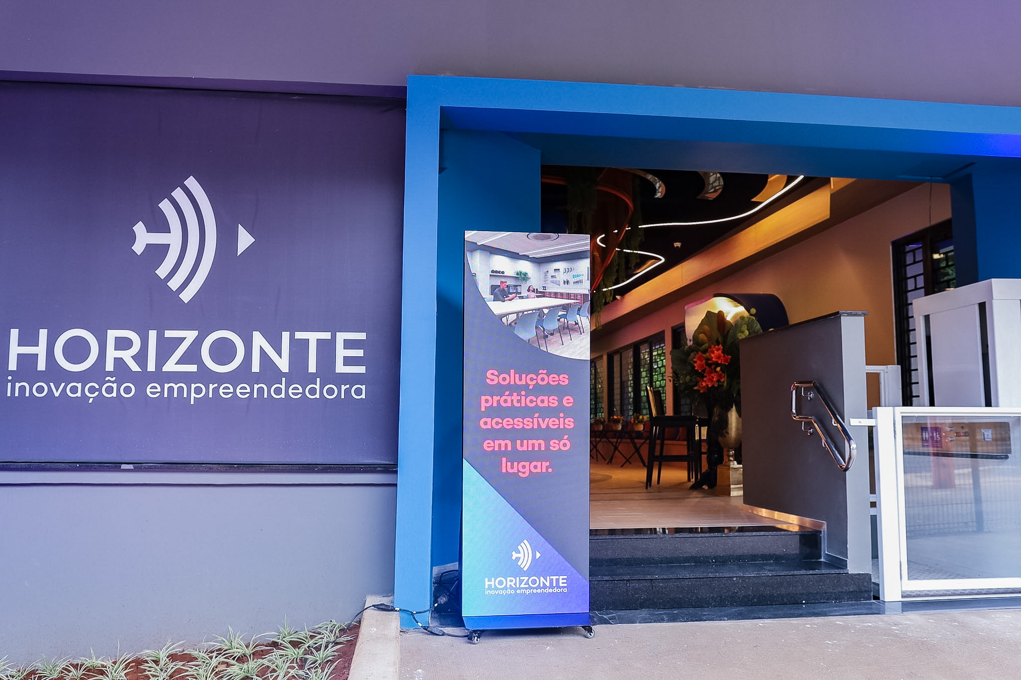 Espaço Horizonte foi estruturado para ser um centro de referência completo para os empreendedores. Crédito: Amanda Ketly
