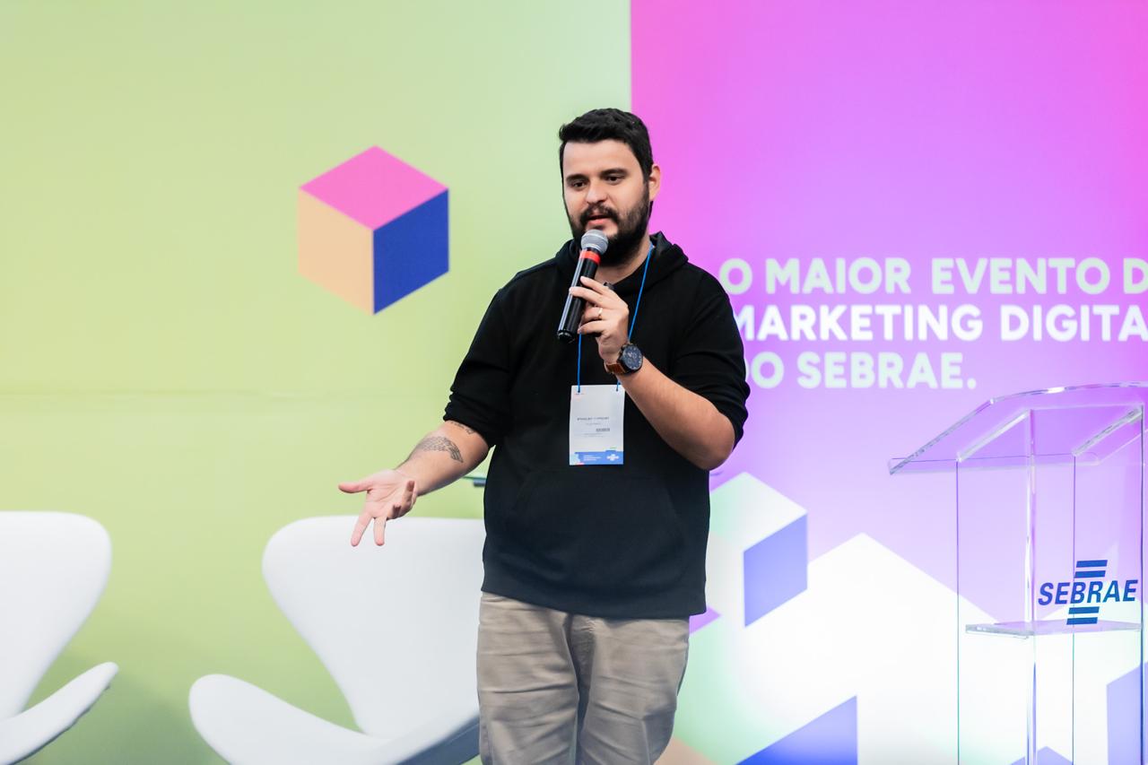 Ronaldo Marques esteve presente na 8ª edição do Reload, em Belo Horizonte. Crédito: Amanda Ketly