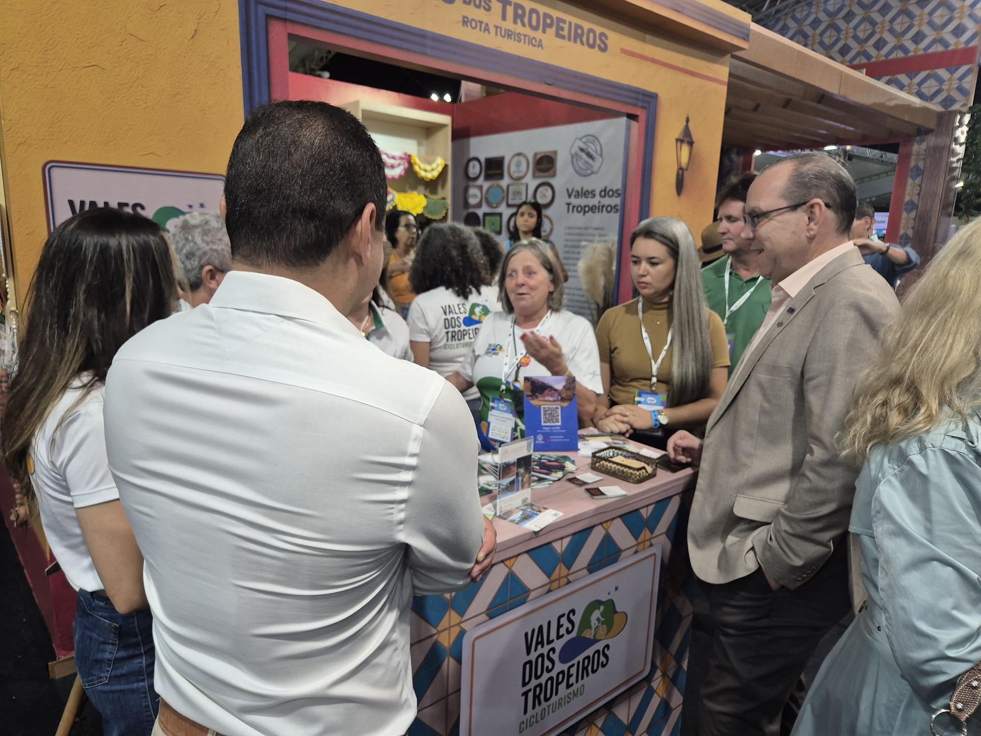 Espaço do Sebrae leva ao público experiências e produtos que valorizam as belezas naturais, a cultura regional e o empreendedorismo local da região. Crédito: Divulgação