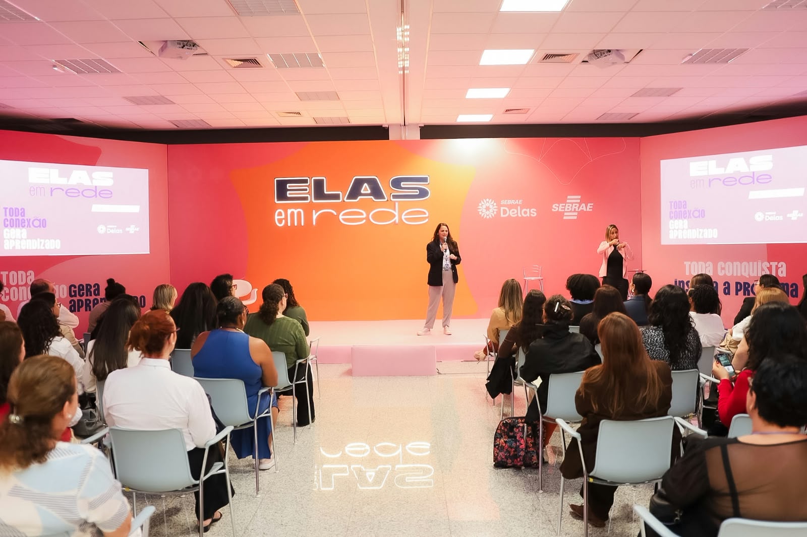 Elas em Rede conta com uma ampla programação voltada ao empreendedorismo feminino, networking e novos negócios. Crédito: Amanda Ketly